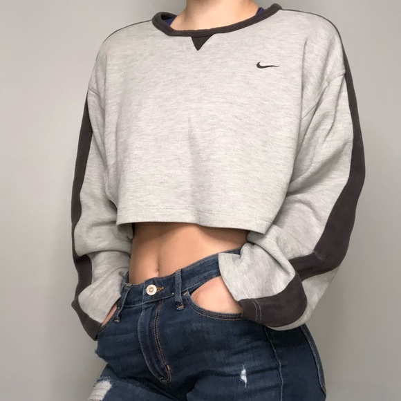 Nike Sweaters - NIKE Cropped Crew Neck Sweater